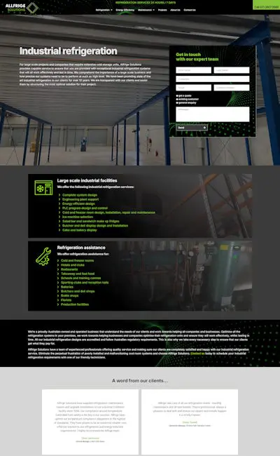 Willis Digital Website Build - Allfrige Solutions